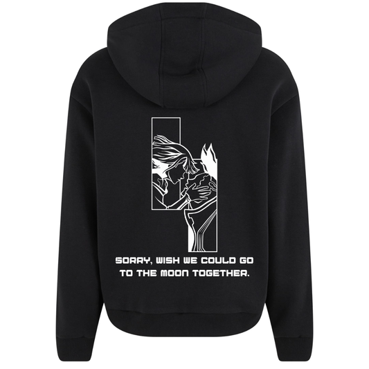 Sorry, There Is No Moon Premium Zipper Hoodie