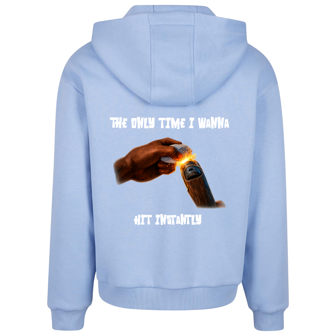 Hit Instantly Premium Zipper Hoodie