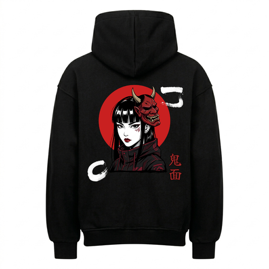 Oni Maske Premium Hoodie