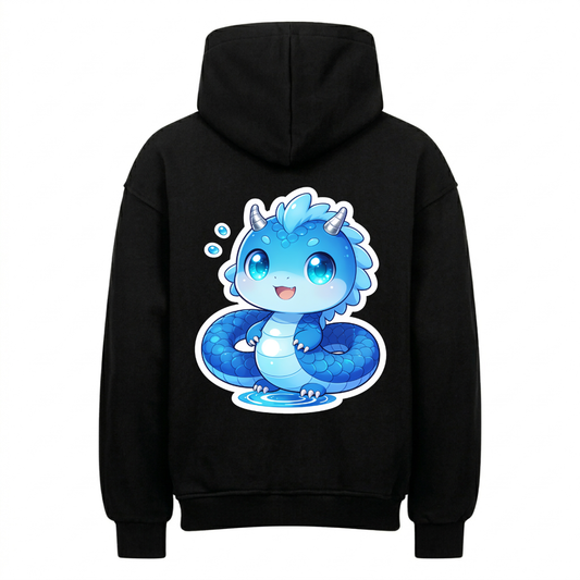 Neugieriger Drache Premium Hoodie