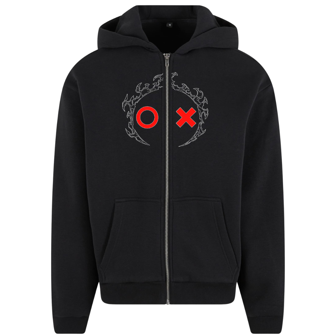 Twin Sigil Premium Zipper Hoodie