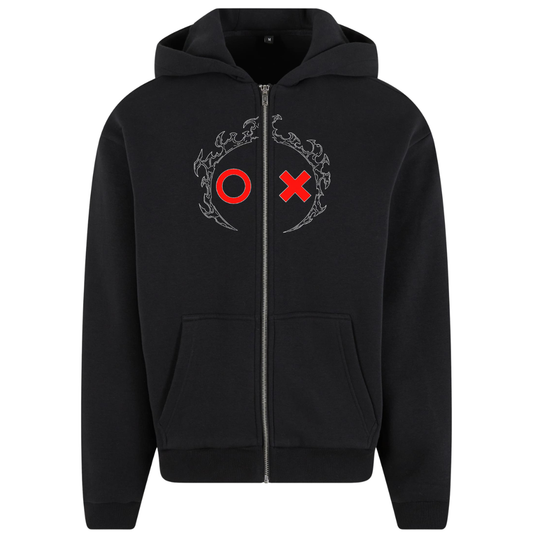 Twin Sigil Premium Zipper Hoodie
