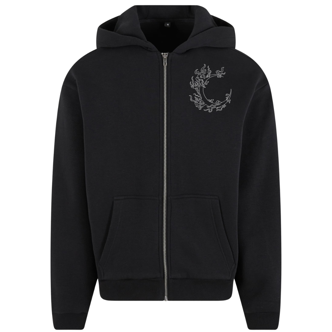 Sun Wheel Premium Zipper Hoodie