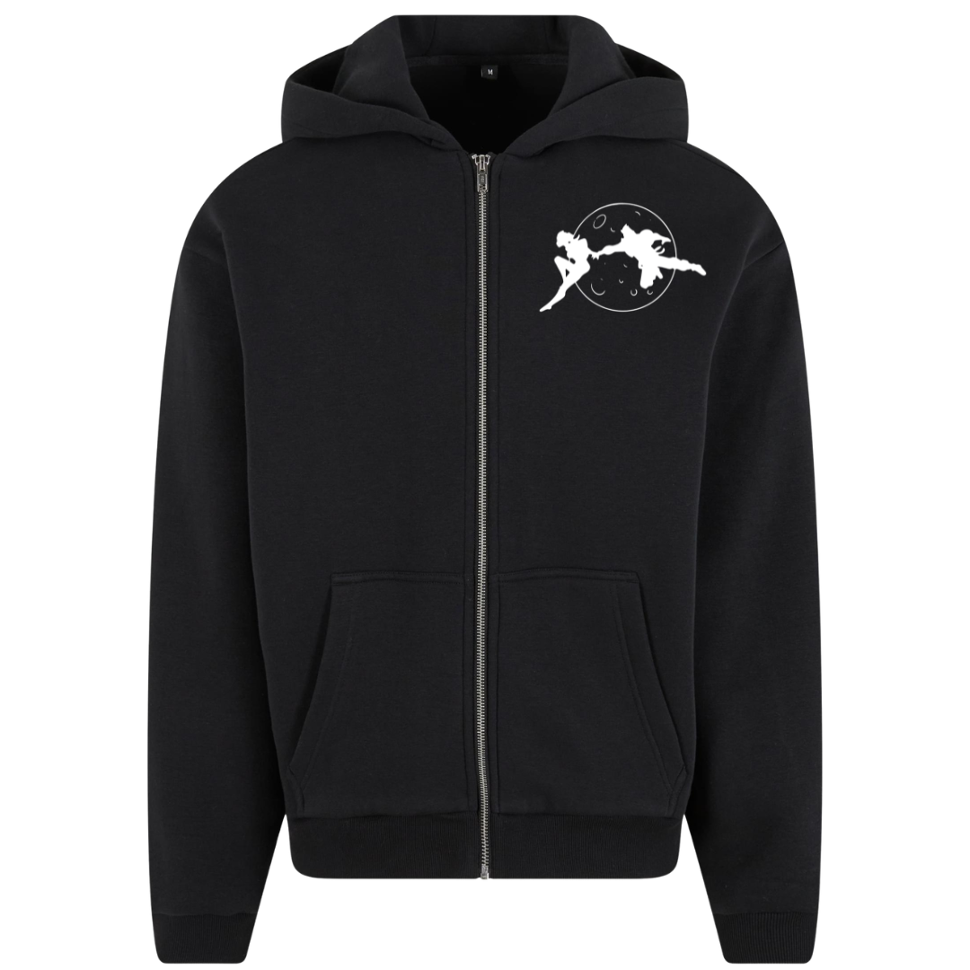 Sorry, There Is No Moon Premium Zipper Hoodie