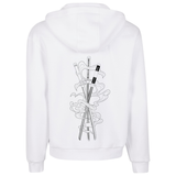 3-Schwert-Stil Premium Zipper Hoodie