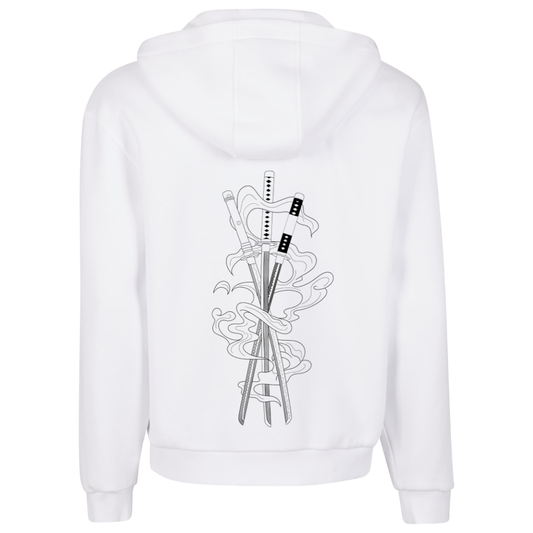 3-Schwert-Stil Premium Zipper Hoodie