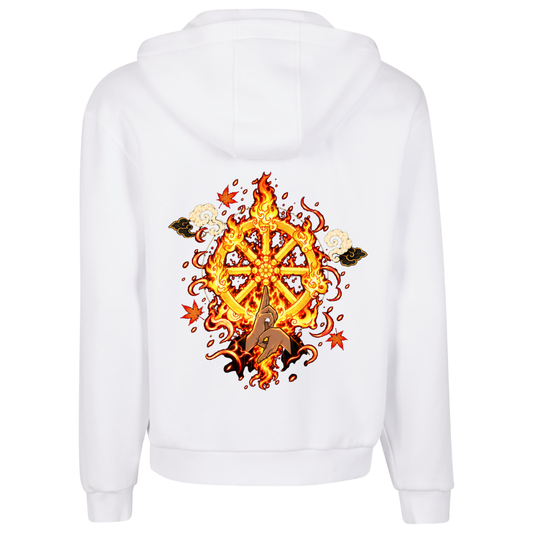 Sun Wheel Premium Zipper Hoodie