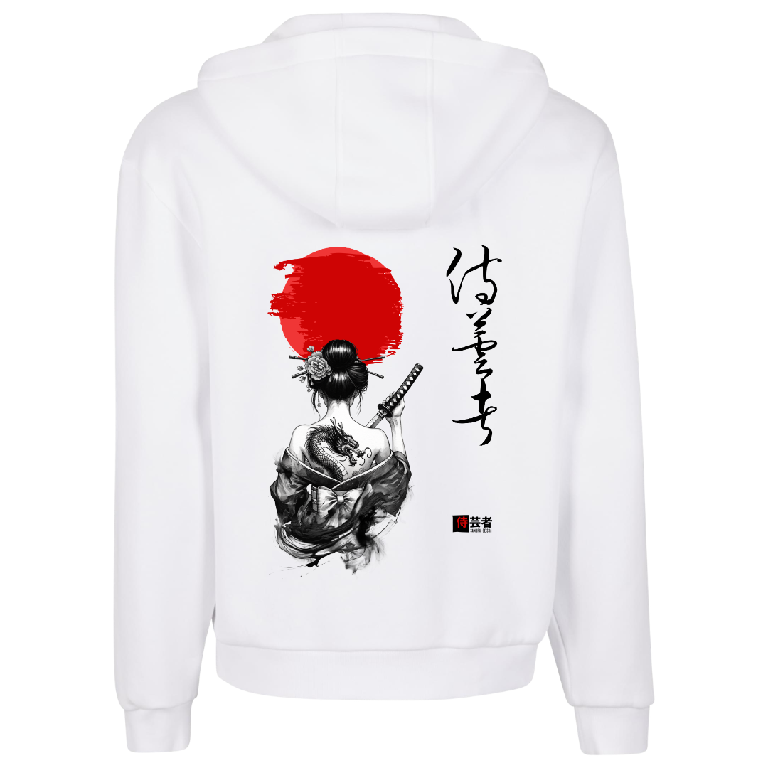 Geisha Premium Zipper Hoodie