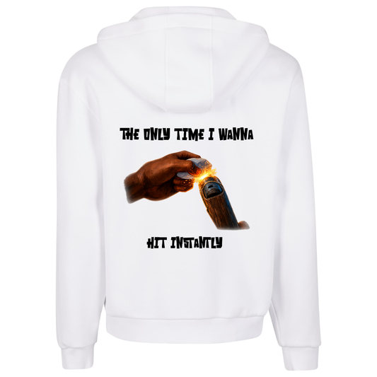 Hit Instantly Premium Zipper Hoodie