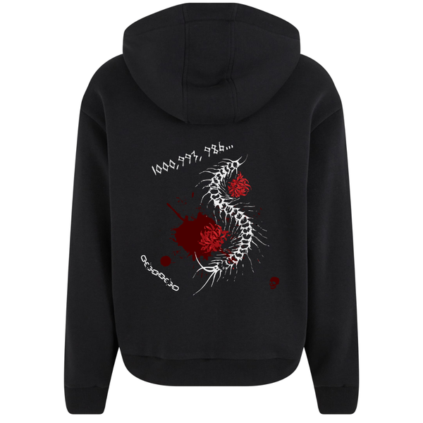 Count Backwards Premium Zipper Hoodie