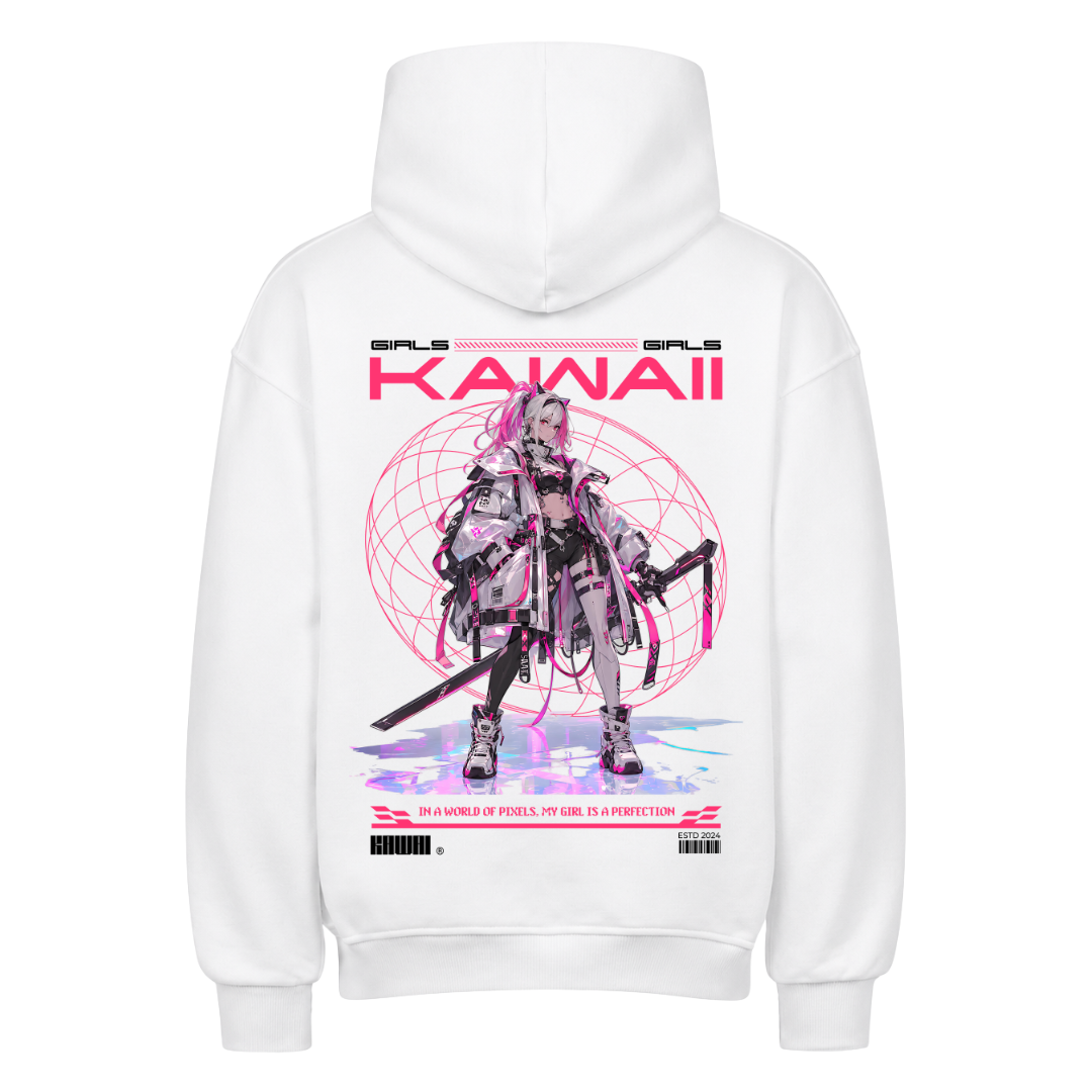 Kawaii Girl Premium Hoodie
