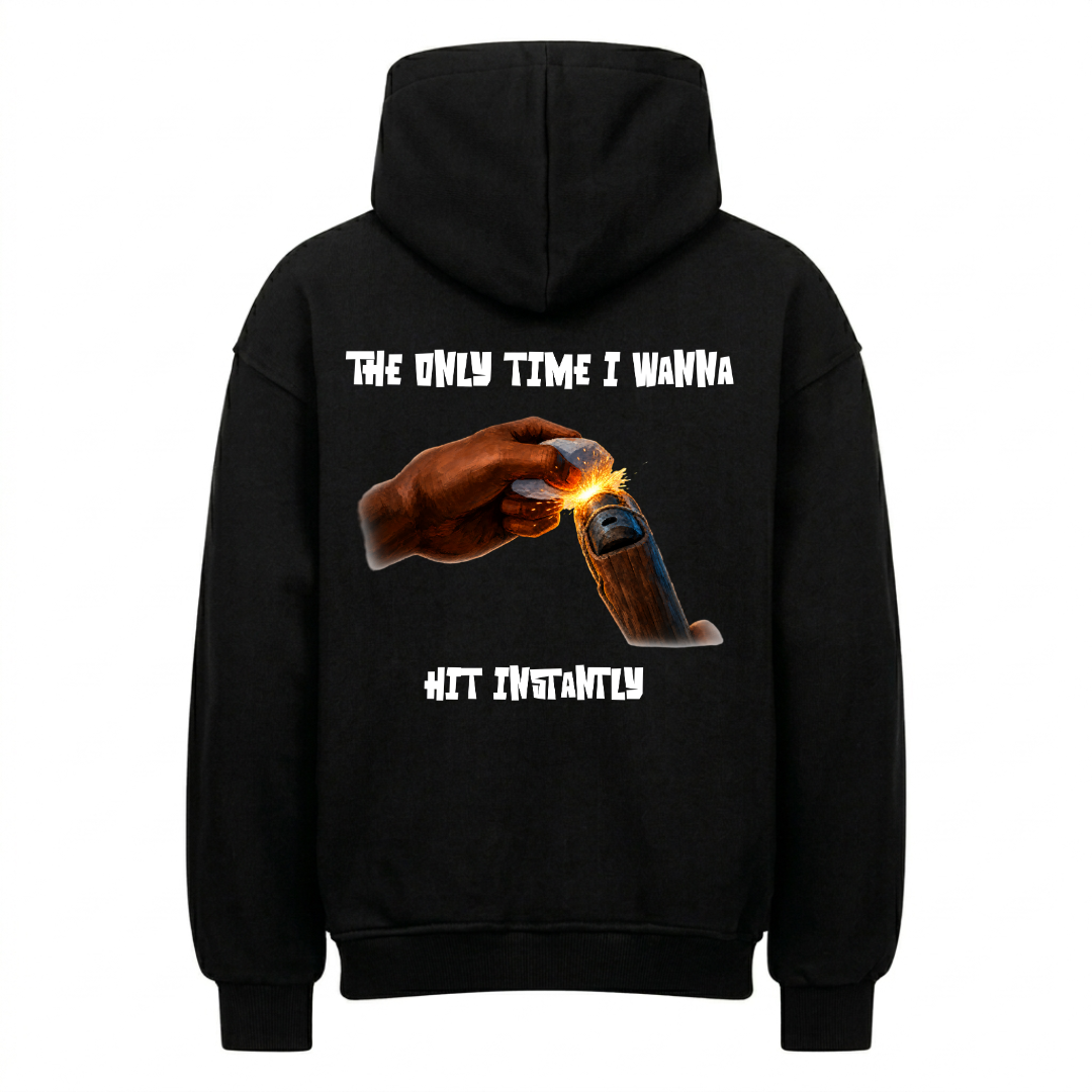 Hit Instantly Premium Hoodie