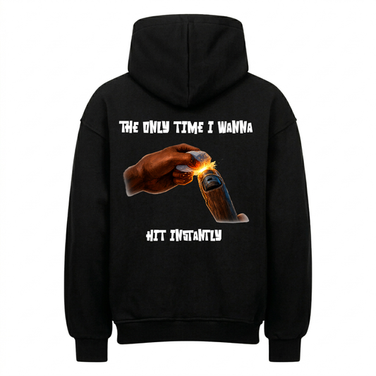 Hit Instantly Premium Hoodie