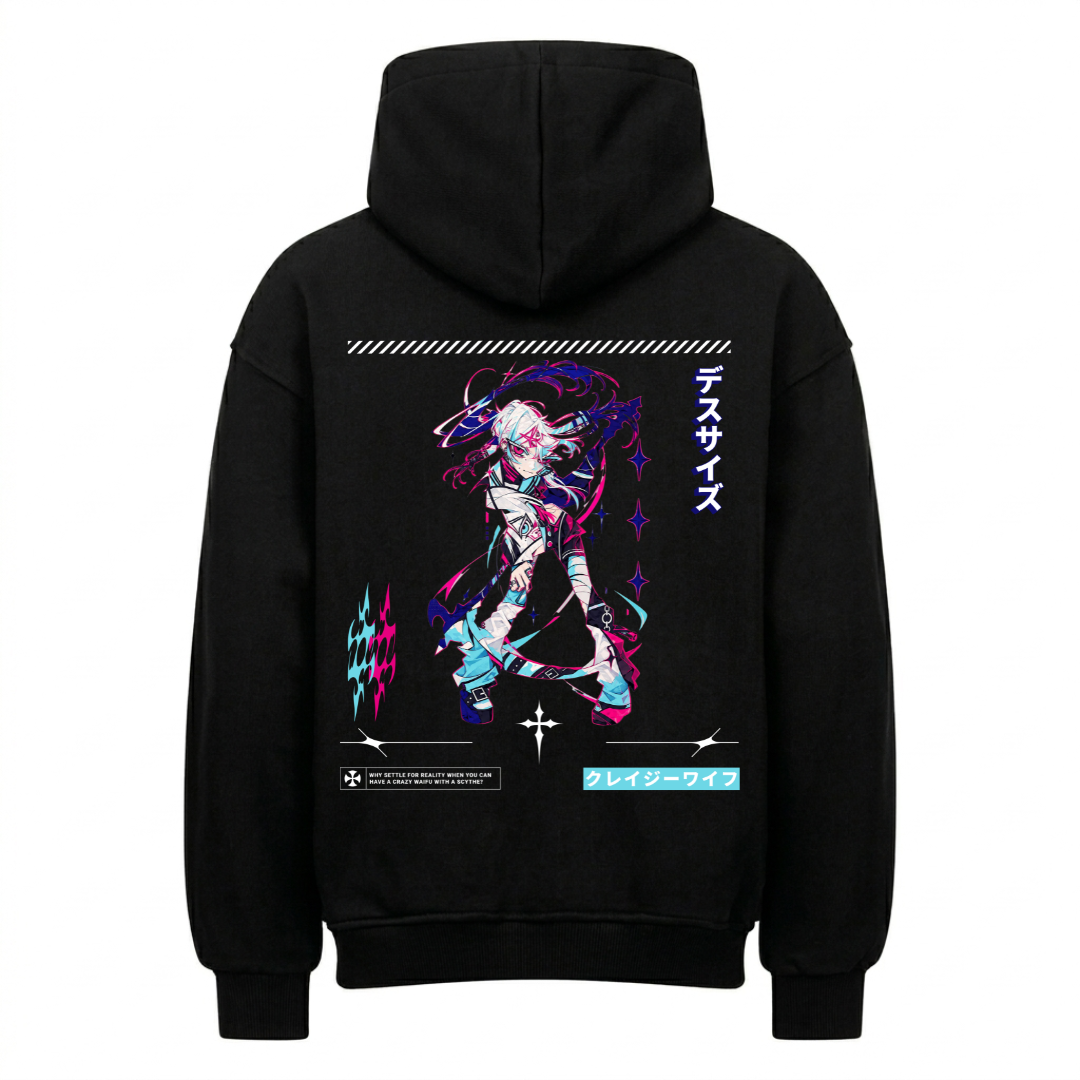 Crazy Waifu Premium Hoodie