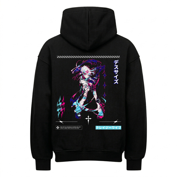 Crazy Waifu Premium Hoodie