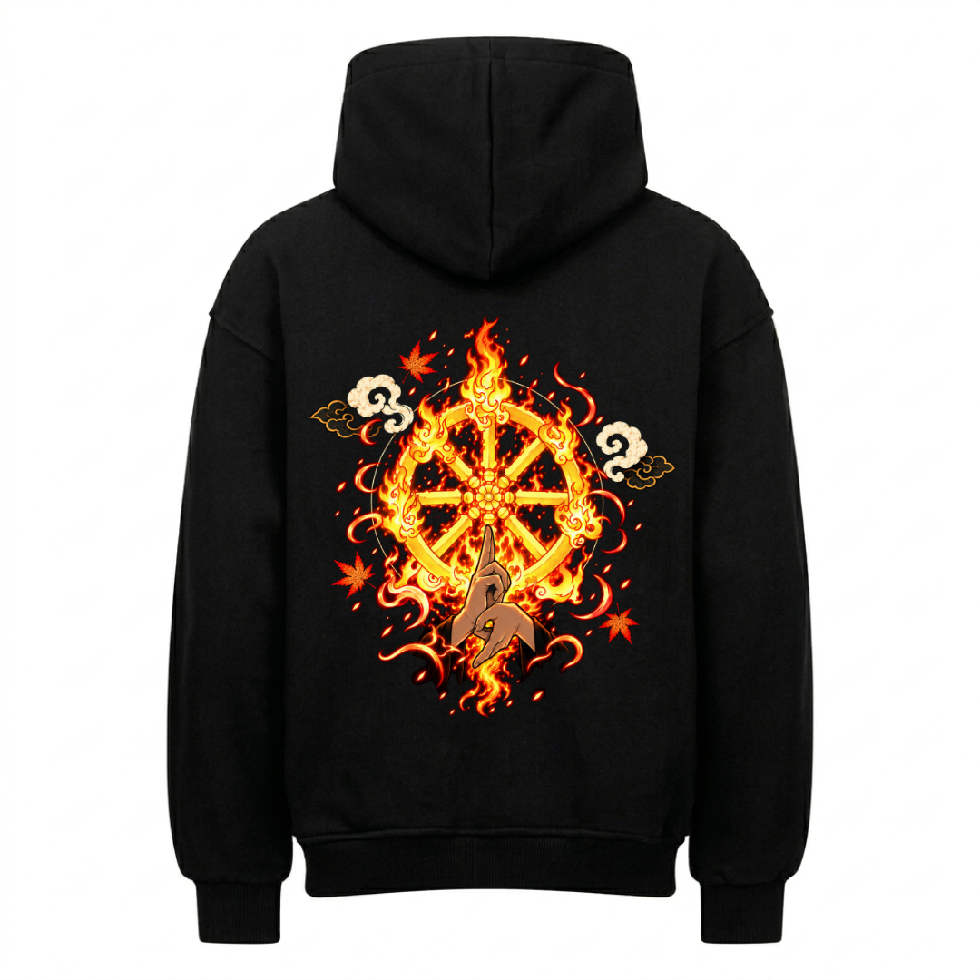 Sun Wheel Premium Hoodie