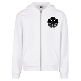 Mysteriöses Kleeblatt Premium Zipper Hoodie
