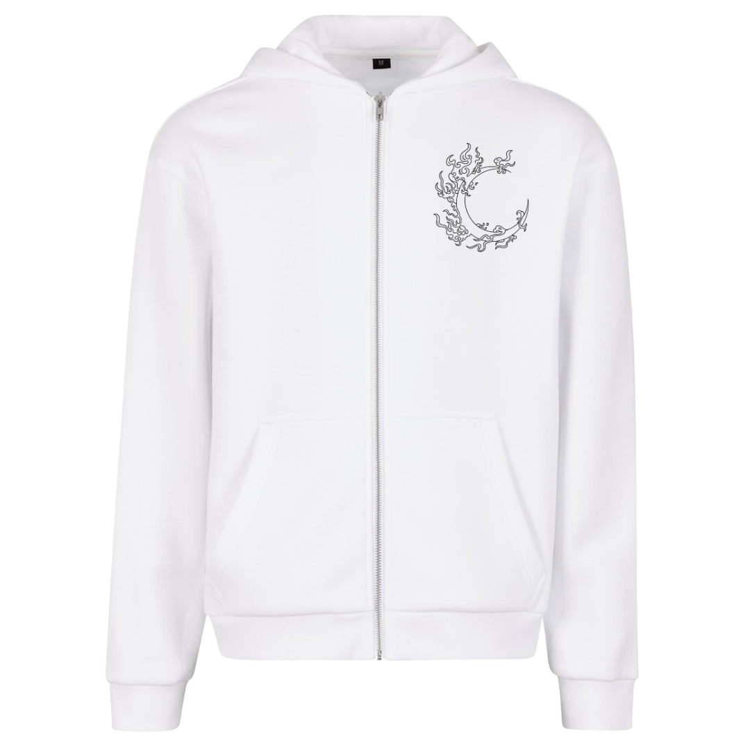 Sun Wheel Premium Zipper Hoodie