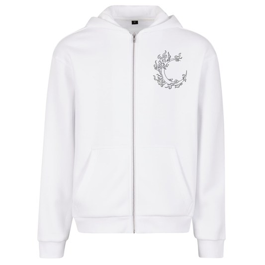 Sun Wheel Premium Zipper Hoodie