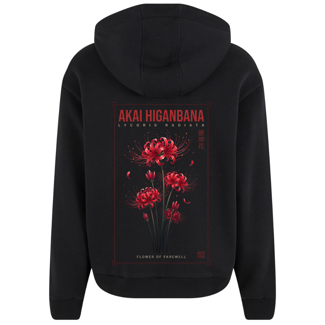 Akai Higanbana Premium Zipper Hoodie
