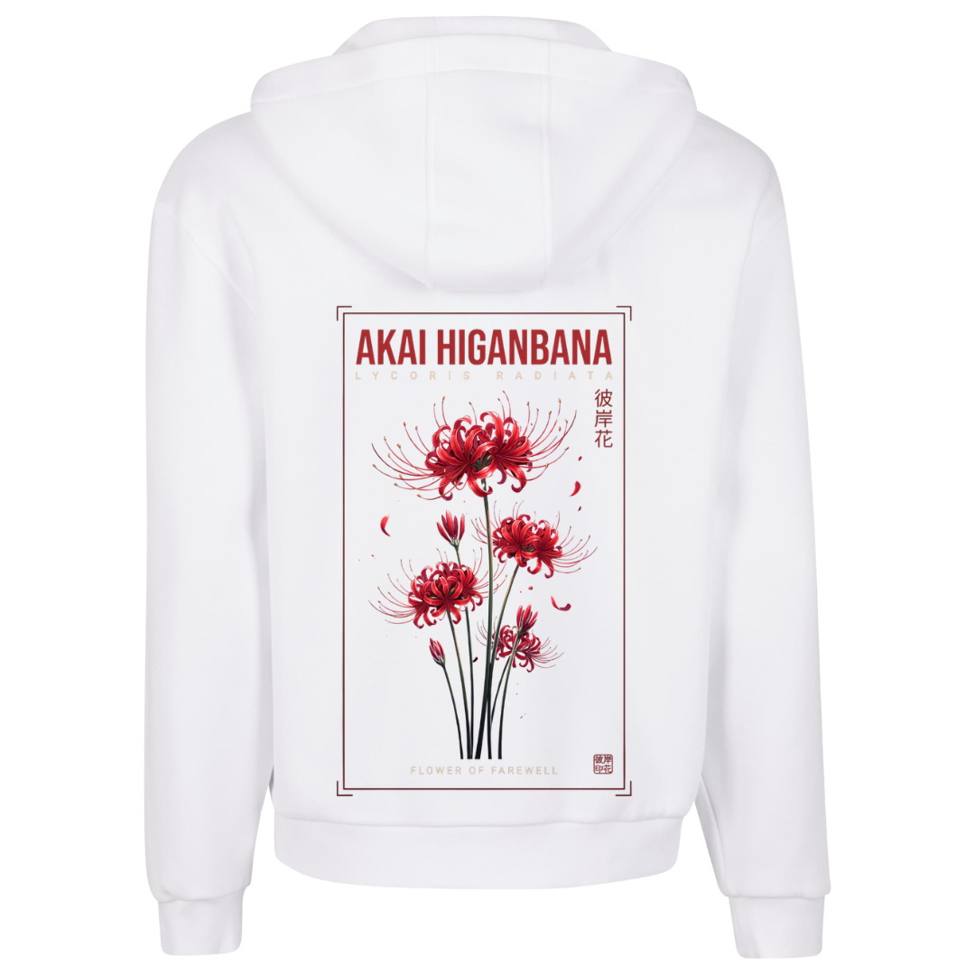 Akai Higanbana Premium Zipper Hoodie