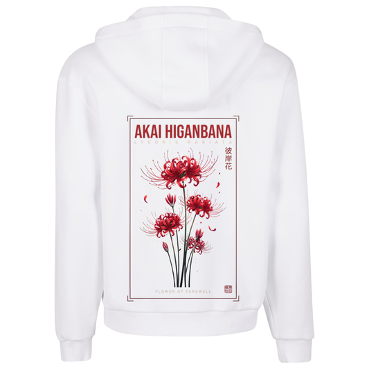 Akai Higanbana Premium Zipper Hoodie