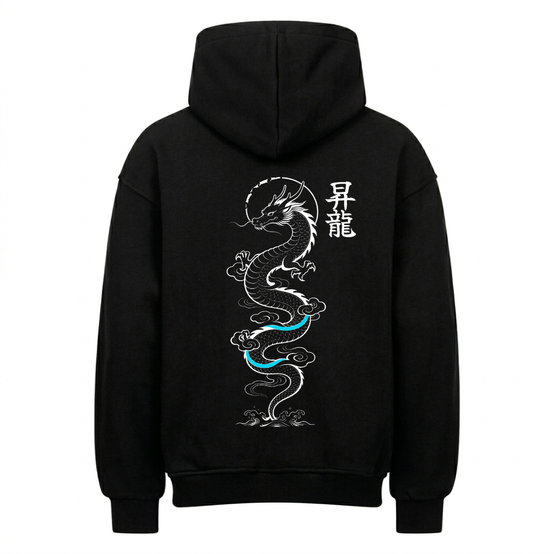 Aufsteigender Drache Premium Hoodie