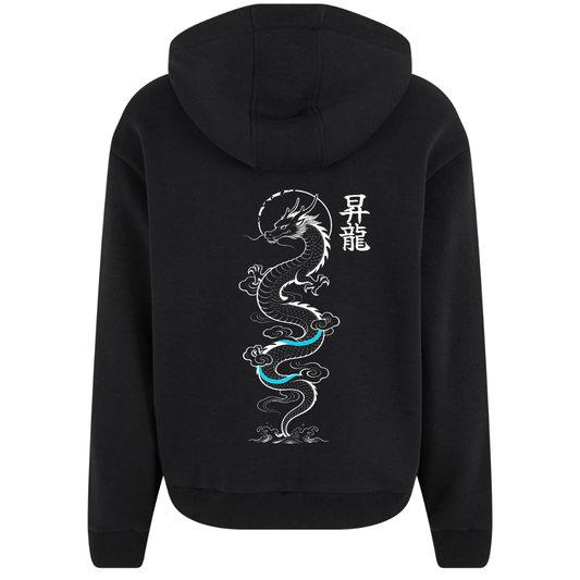 Aufsteigender Drache Premium Zipper Hoodie