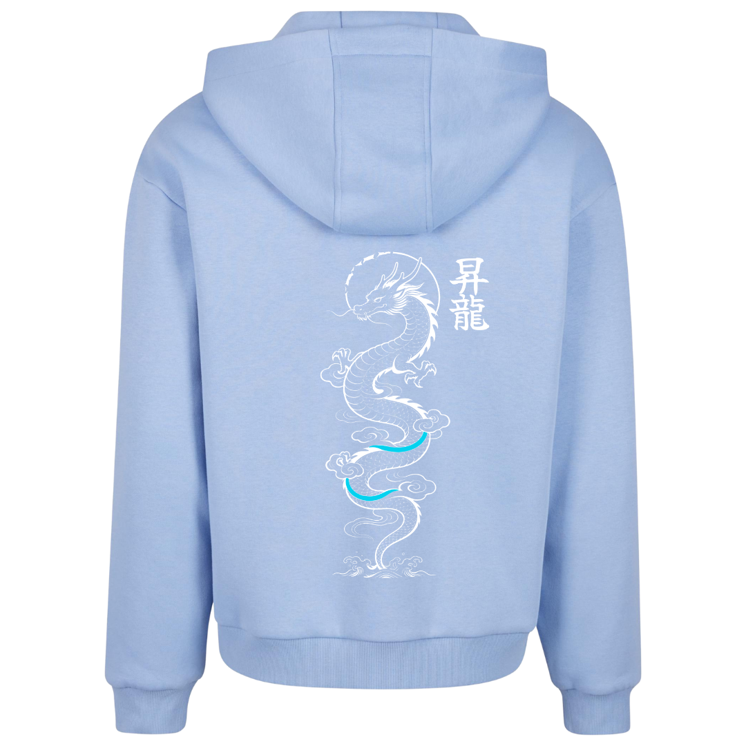 Aufsteigender Drache Premium Zipper Hoodie