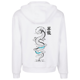 Aufsteigender Drache Premium Zipper Hoodie