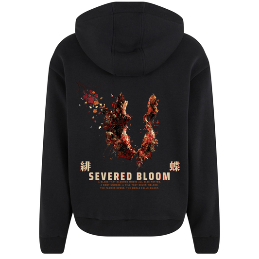 Severed Bloom Premium Zipper Hoodie