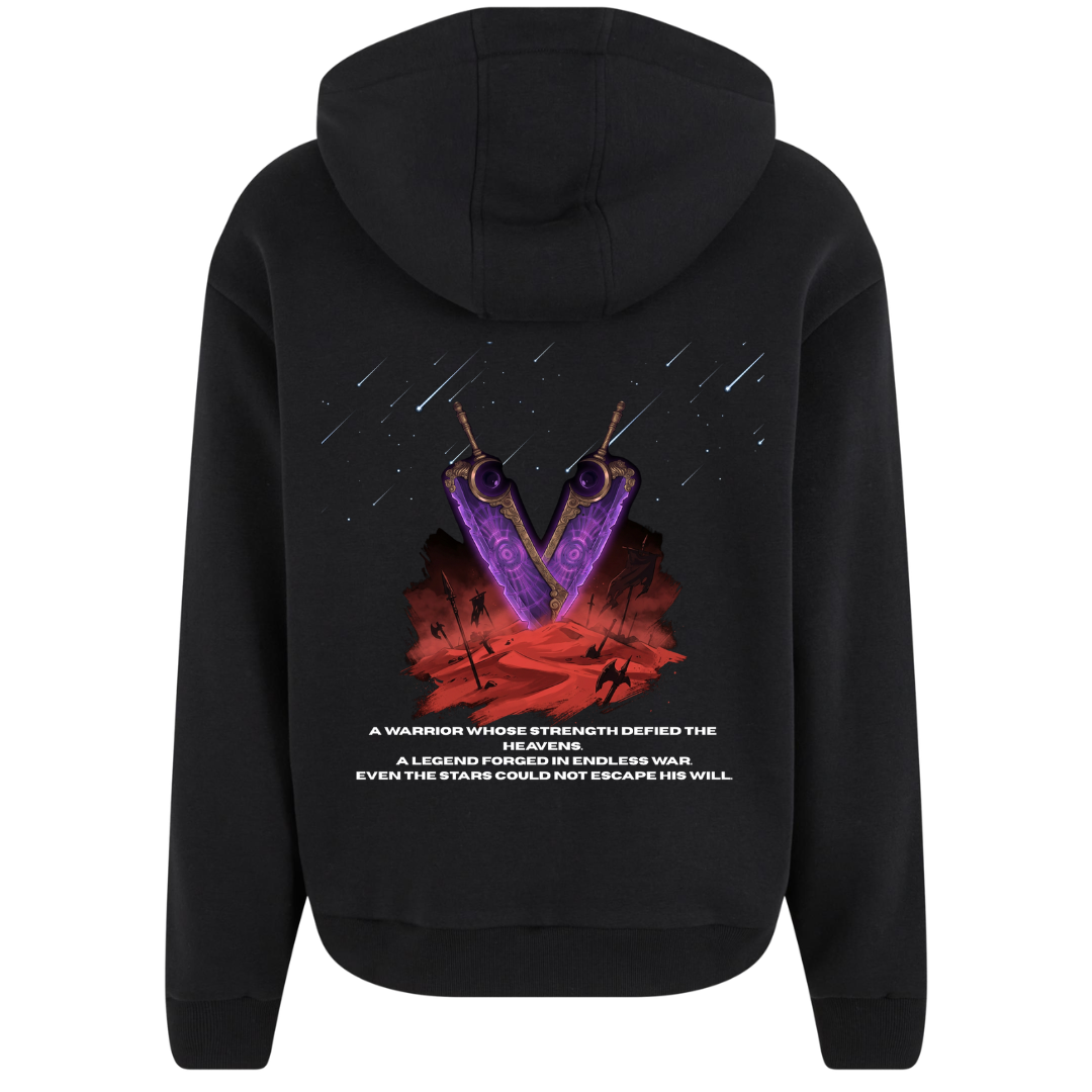 Gefallener Krieger Premium Zipper Hoodie