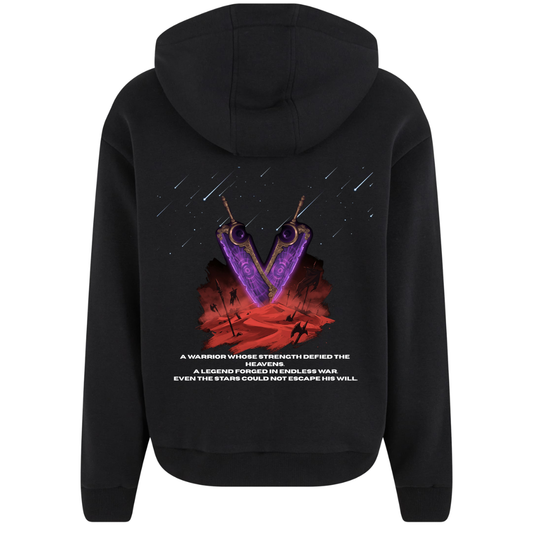 Gefallener Krieger Premium Zipper Hoodie