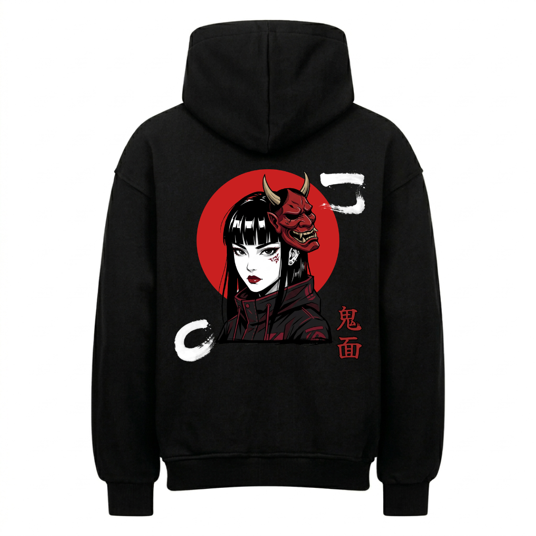 Oni Maske Premium Hoodie
