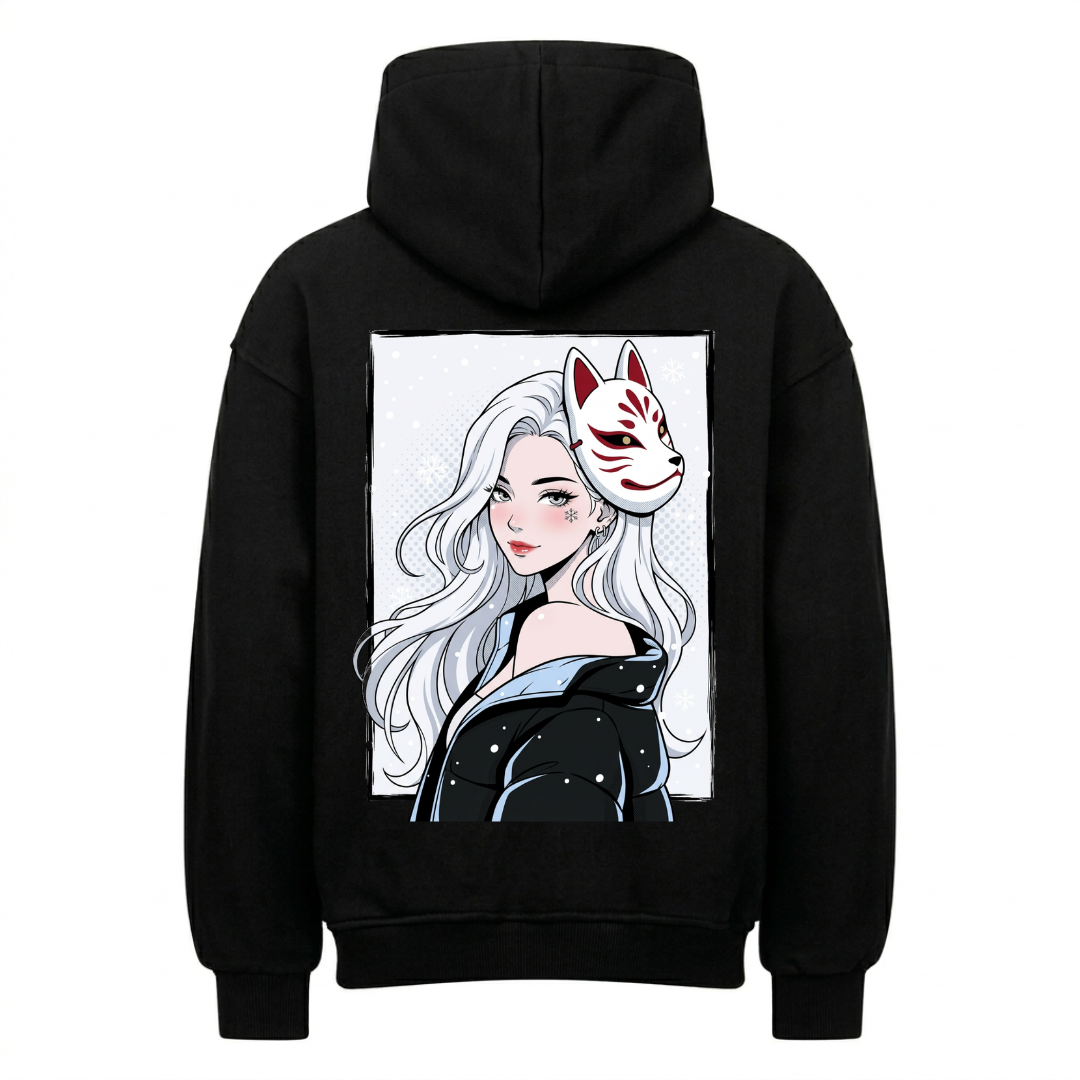 Kitsune Maske Premium Hoodie