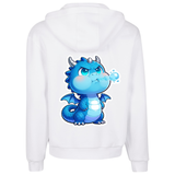 Mutiger Drache Premium Zipper Hoodie
