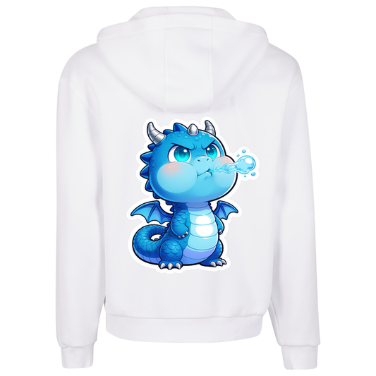Mutiger Drache Premium Zipper Hoodie