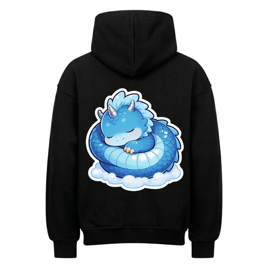 Schläfriger Drache Premium Hoodie