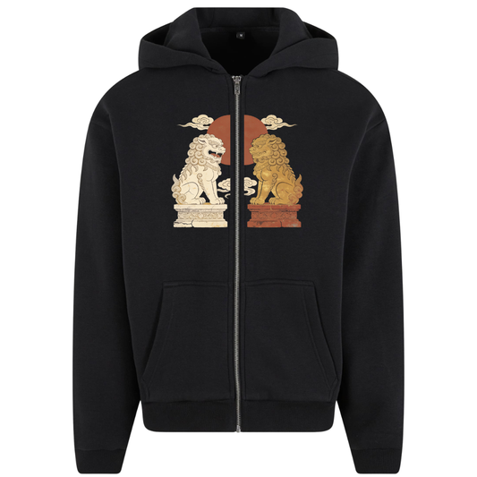 Wächterlöwe Premium Zipper Hoodie