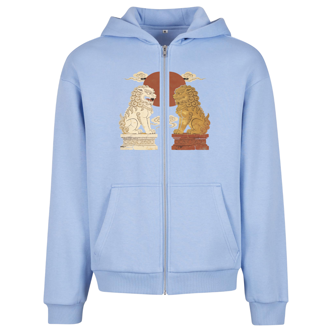 Wächterlöwe Premium Zipper Hoodie