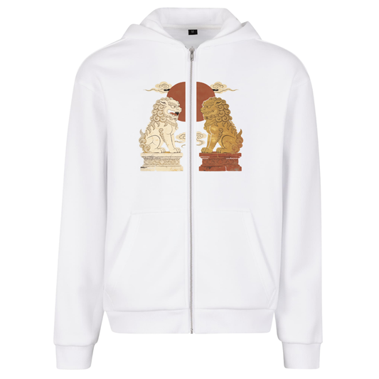 Wächterlöwe Premium Zipper Hoodie